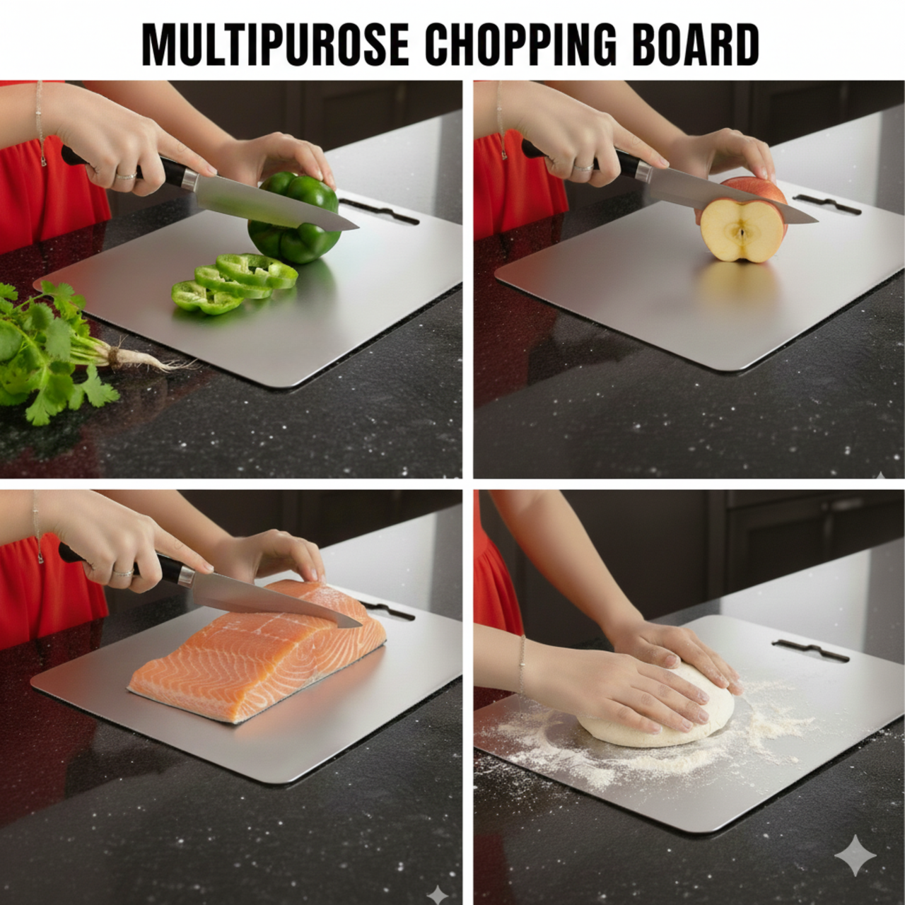 Stainless steel chopping Board Regular