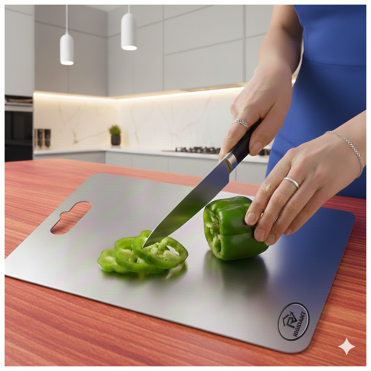 Stainless steel chopping Board Regular