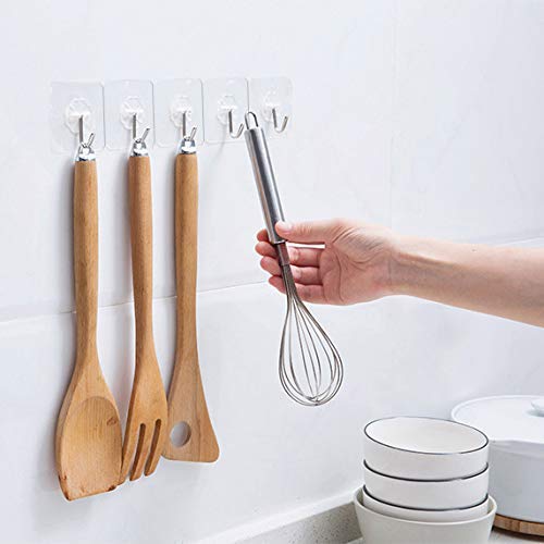 RIGIDANT Stainless Steel Self Adhesive Wall Hook | No Drilling | Waterproof | Rustproof | Heavy Duty 5 KG | Damage-Free Removable Hook for Bathroom, Kitchen, Bedroom & Office
